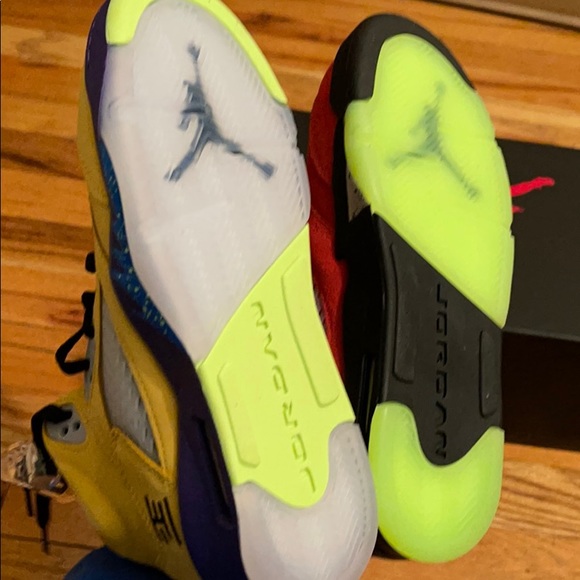 AIR JORDAN 5 RETRO SE 'WHAT THE’ - Picture 5 of 7